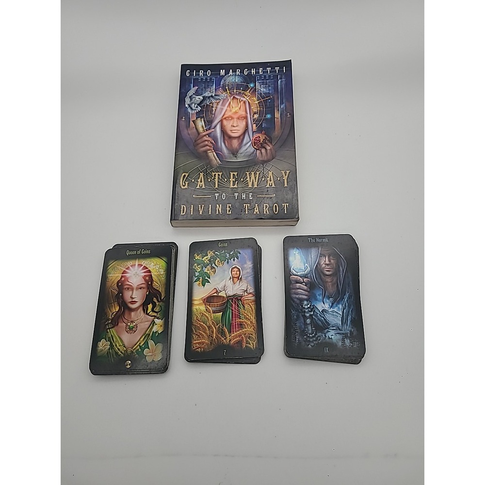 Gateway To The Divine Tarot cards Deck‎ & Book Complete Ciro Marchetti Llewellyn